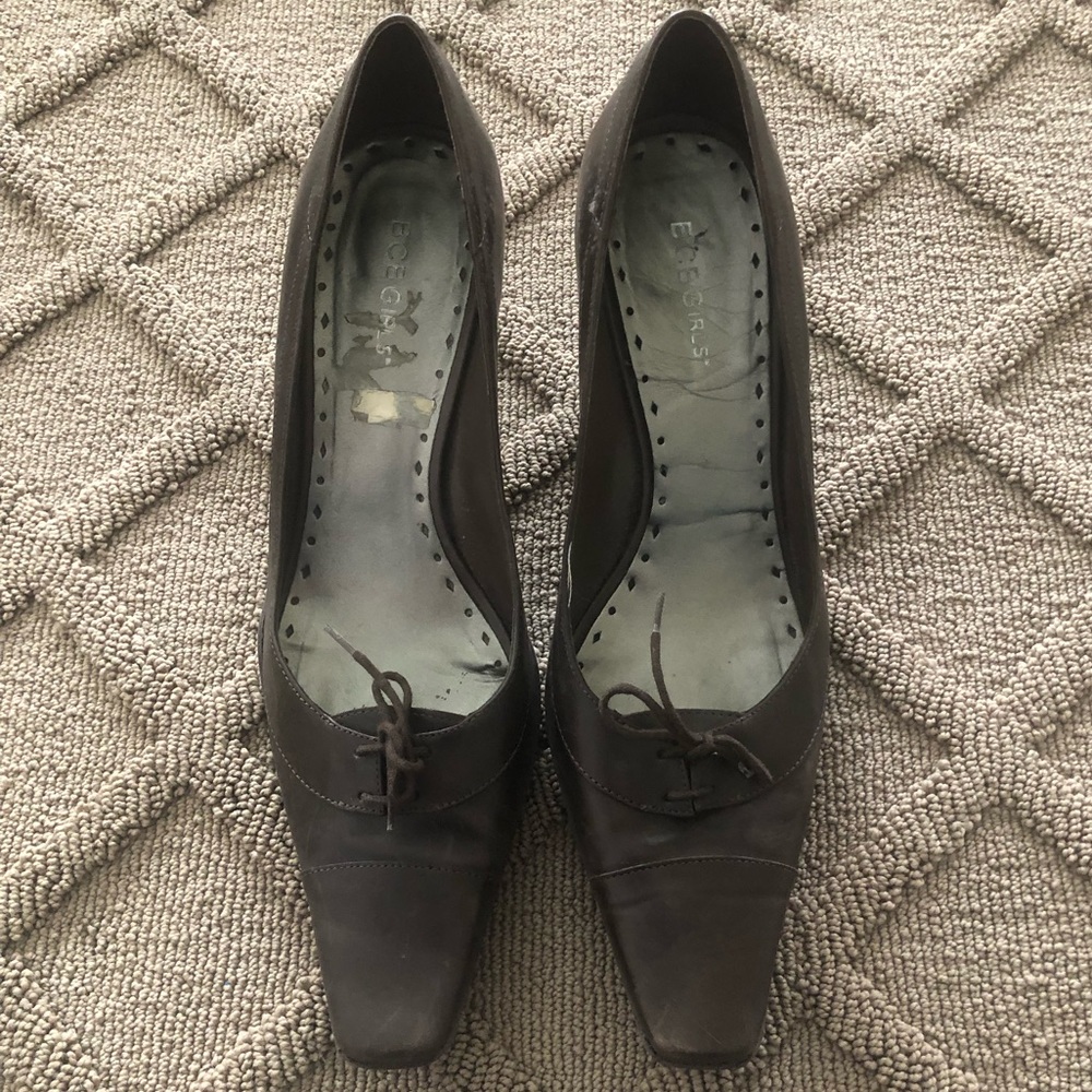 ❗️3 x $ 15 - BCBG leather 3 inch heels